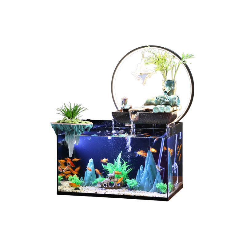 Aquarium en verre, H 25,59 po x l 20,87 po x P 10,83 po
