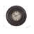 Clocks, 20" Round, Wall Clock, Antique Brown, Transitional