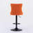 Swivel Velvet Barstools Set Of 2 With Adjusatble Seat-1828428891