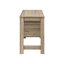 Table rectangulaire à hauteur de comptoir en stratifié brun de 48 po Taupe