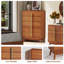 Commode 5 tiroirs Mid-Century