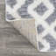 Tapis crème / gris Scituate Retro Trellis-1911812729