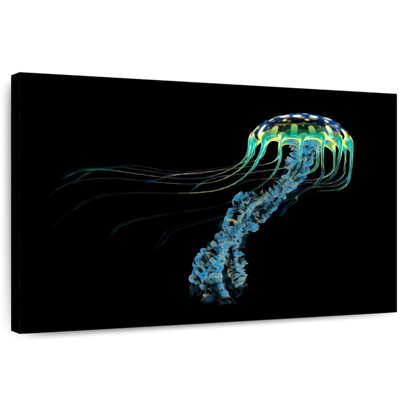 Brampt Dancing Jellyfish, 8" H x 12" W