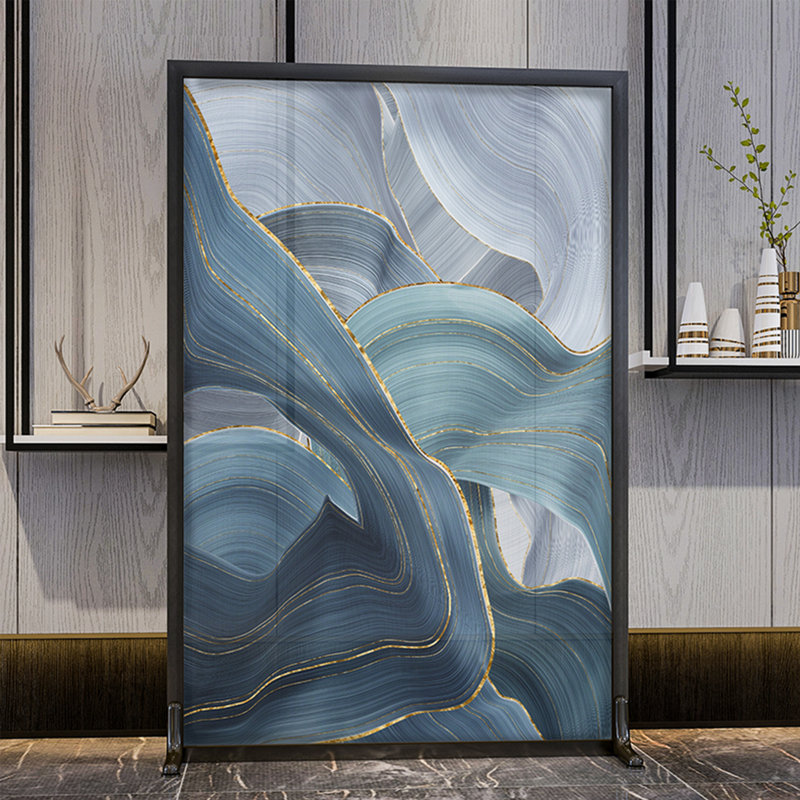 Luxury Aluminum Alloy Room Divider Screen, 78.74" H x 39.37" W x 1.57" D