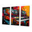 Rozell - Ensemble de salon d'art mural piano-108458733-108458738