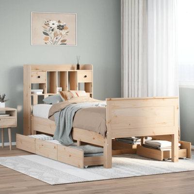 Mogadore Solid Wood Bed