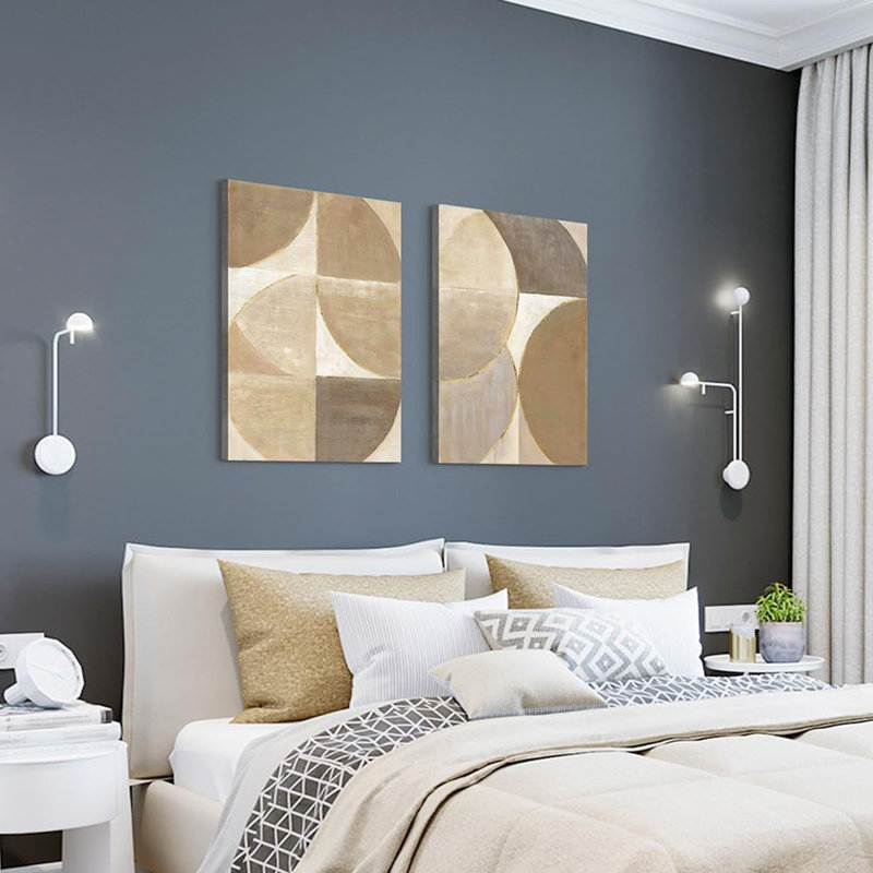 2 Piece Wrapped Canvas Wall Art