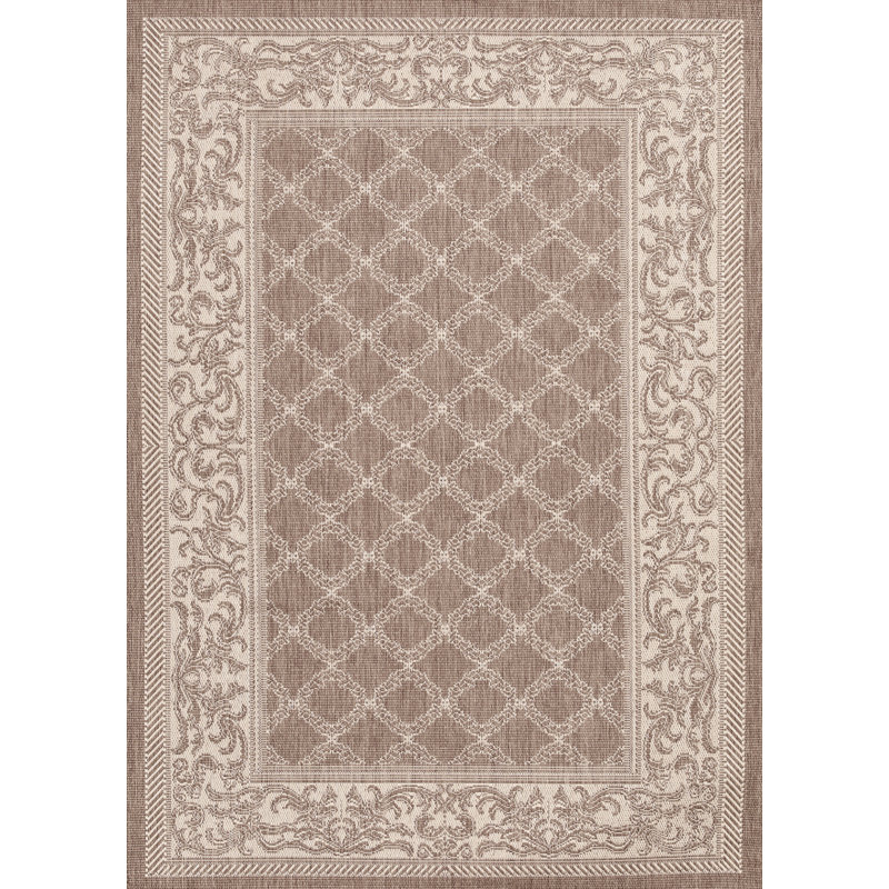 Dauphine Floral Indoor / Outdoor Rug, Square 8'6"