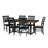 Amarapal Double Pedestal Dining Set-362168895-309184389