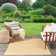 Rishel Rectangle Geometric Machine Woven Polyester/Polypropylene Indoor/Outdoor Area Rug in Yellow