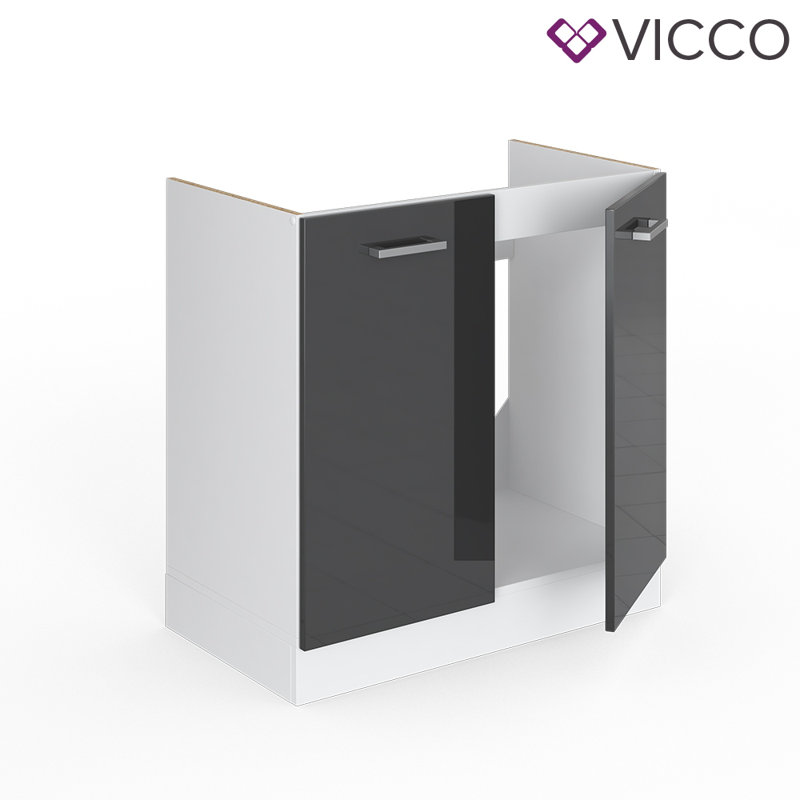 Menguc Matte Sink Unit, Anthracite