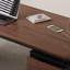 Bureau italien en noyer italien minimaliste-1738617496