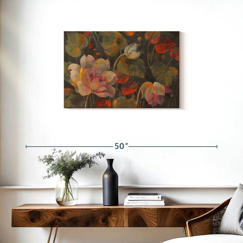 Harnek Night Garden I, 20" H x 30" W