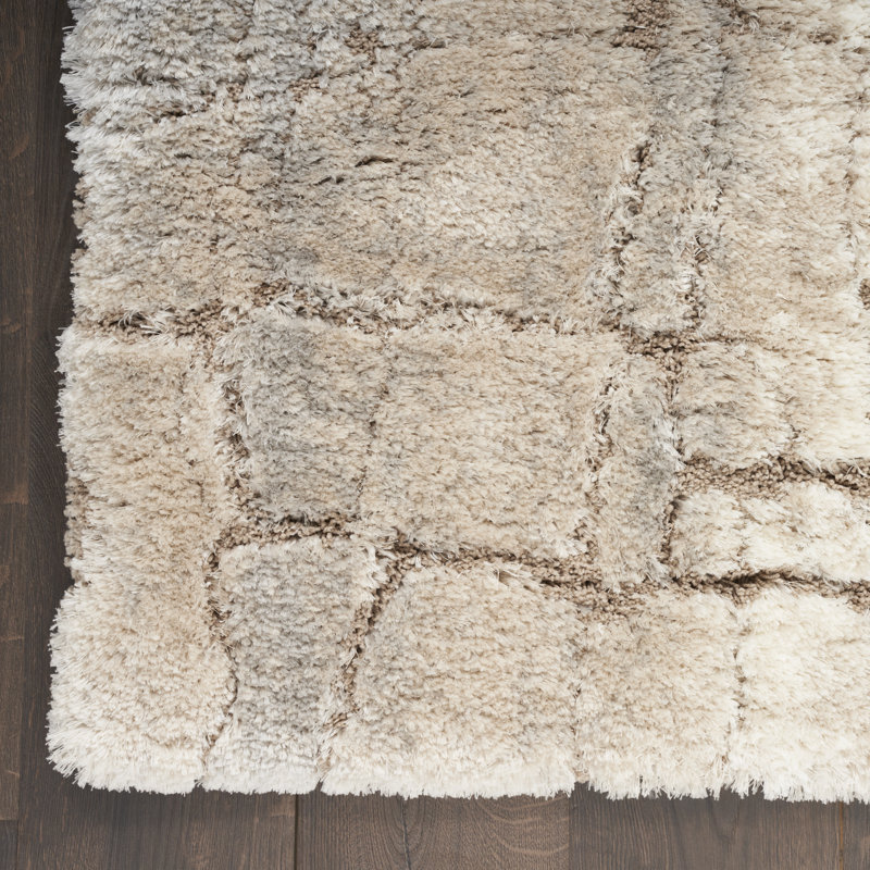 Ilgar Abstract Area Rug, Rectangle 6'7" x 9'2"