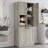 Tall Storage Cabinet with Adjustable Shelves-909970779