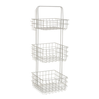 Amalea Freestanding Stainless Steel Shower Caddy