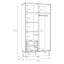 HARLLSON 2 Door Manufactured Wood Wardrobe-194822056