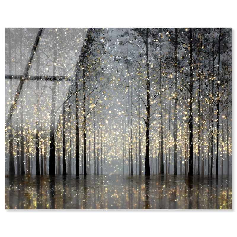 Décoration galactique Galactic Timber II par Art Remedy, prête à être suspendue, 30 x 24, 30"H x 24"W