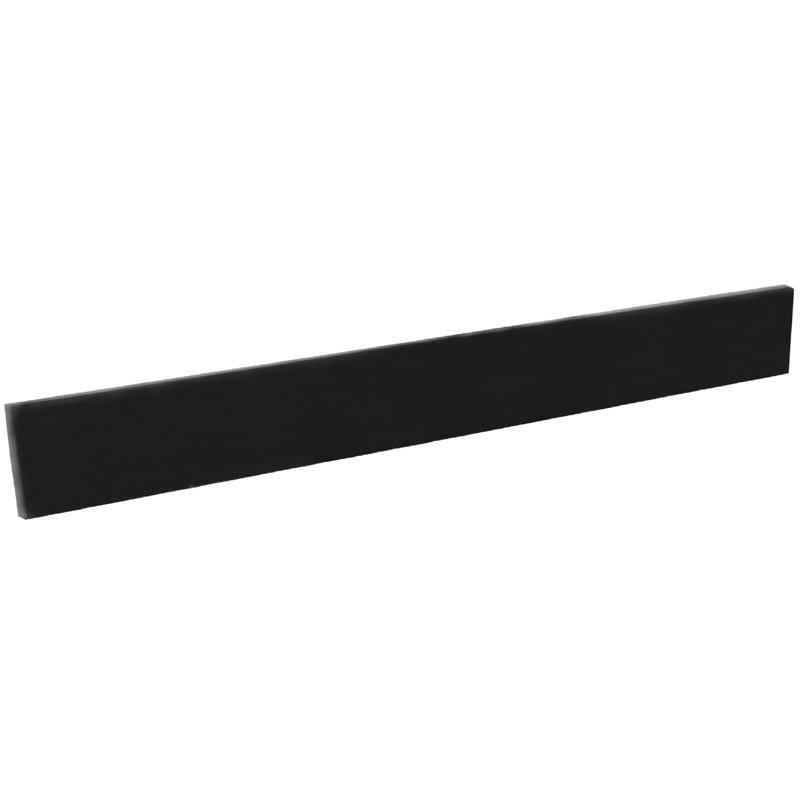 Dosseret en pierre de 43 po, Granite noir galaxie