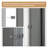 276" x 71''Retractable Side Awning, Waterproof & UV-Resistant, Privacy Screen Divider Roll Up Balcony(Beige)