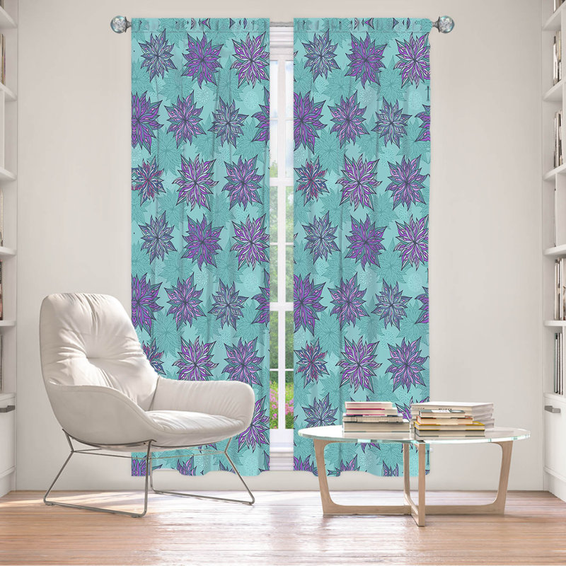 Rideau en polyester, L 20 po x L 61 po