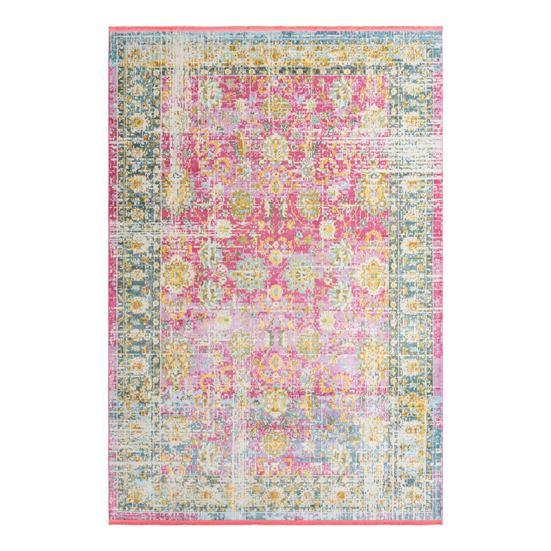 Haefner Floral Indoor Rug, Rectangle 10' x 14'