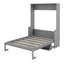 Grand lit escamotable avec bureau, lit escamotable mural avec lumières DEL et ports USB, cadre de lit mural grand-1138952905