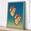 Anatomical Hearts Modern - Wrapped Canvas-643125374-643125371