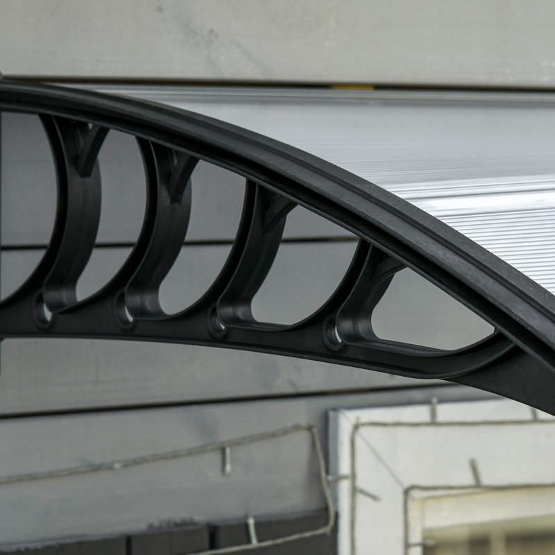 Dakota Door Canopy Awning Rain Shelter for Window Porch 303x96 Clear