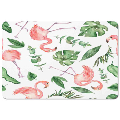 Miosha Polyester Coated Hardwood Rectangle Placemat