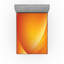 Drap-housse orange Ambesonne-106771307-106771400