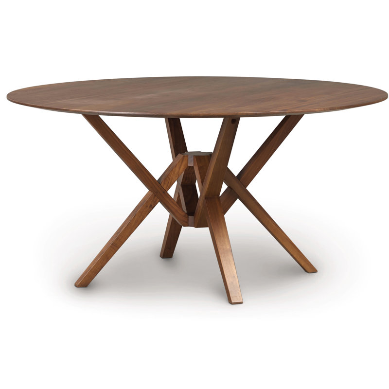 Table de bout fixe Exeter, L 60 po x l 60 po, Noyer naturel