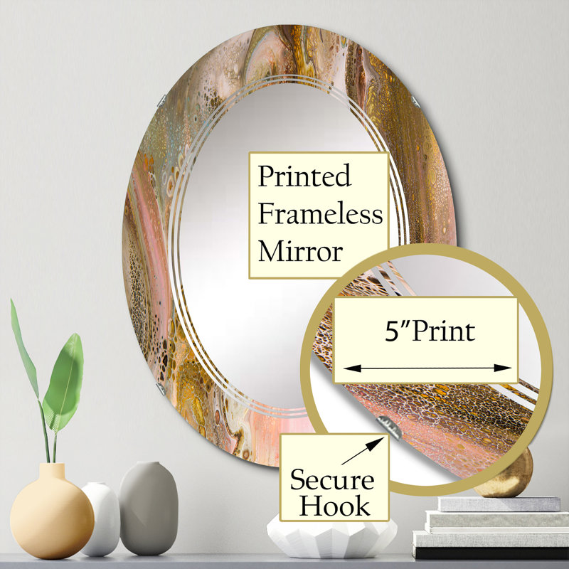 Miroir de salle de bain sans cadre, 30 po x 20 po