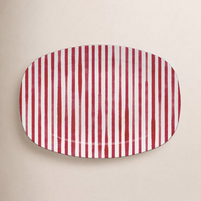 Traychic Oval Resin Platter