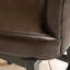 Tabouret de comptoir pivotant en cuir synthétique 28 pouces