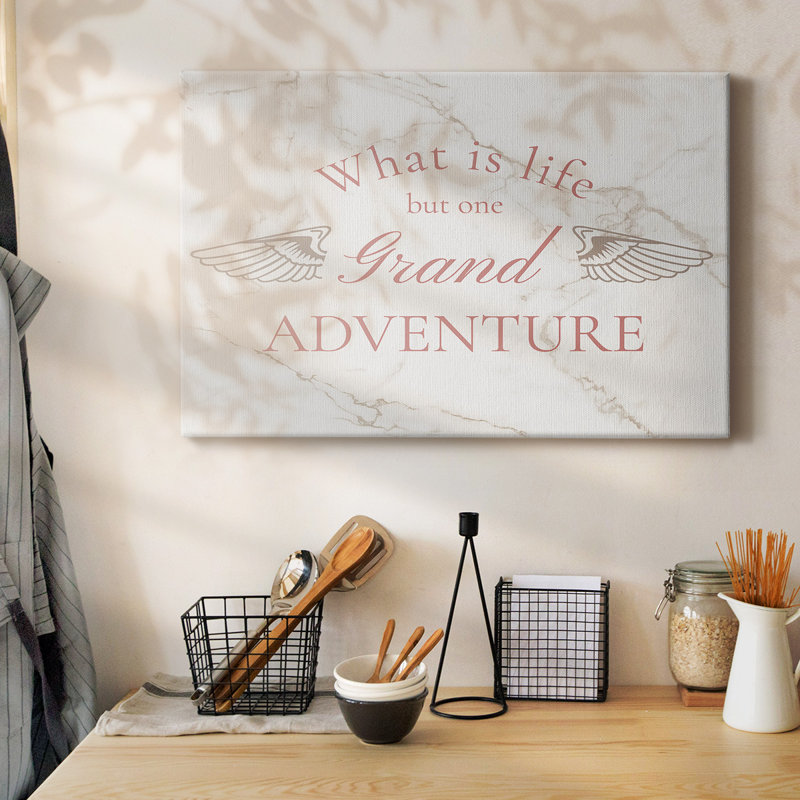 Qu'est-ce que la vie sur toile tendue?, H 12 po x l 18 po
