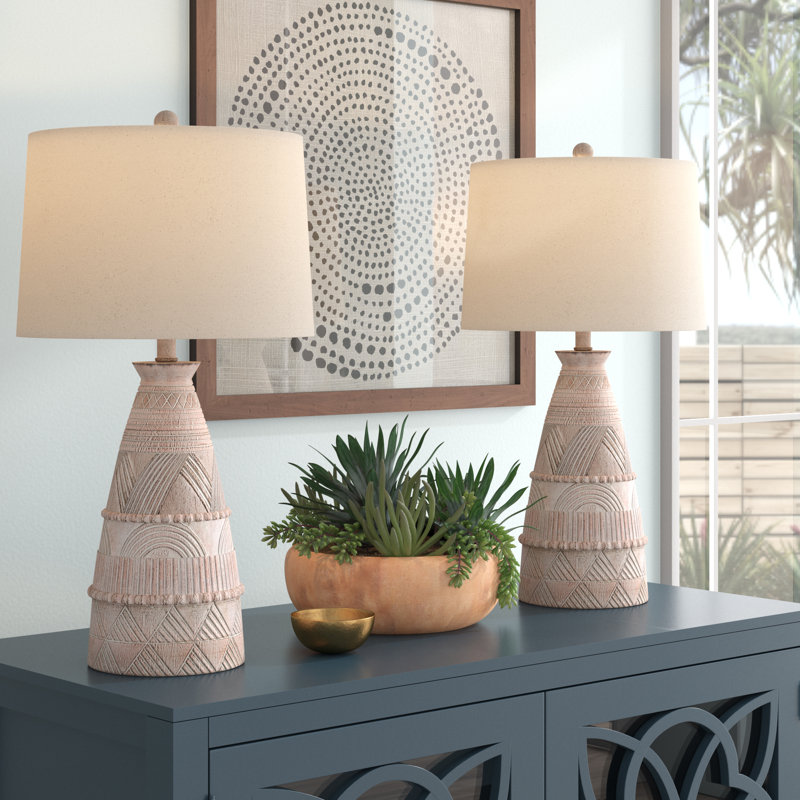 Ensemble de lampes de chevet 26 po Englishcombe