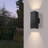 Alvisa Outdoor Wall Light in 2 Lights with Aluminum-1035709245-1038957741