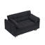 Canapé-lit modulaire 54,30 po Corduroy-1006059737