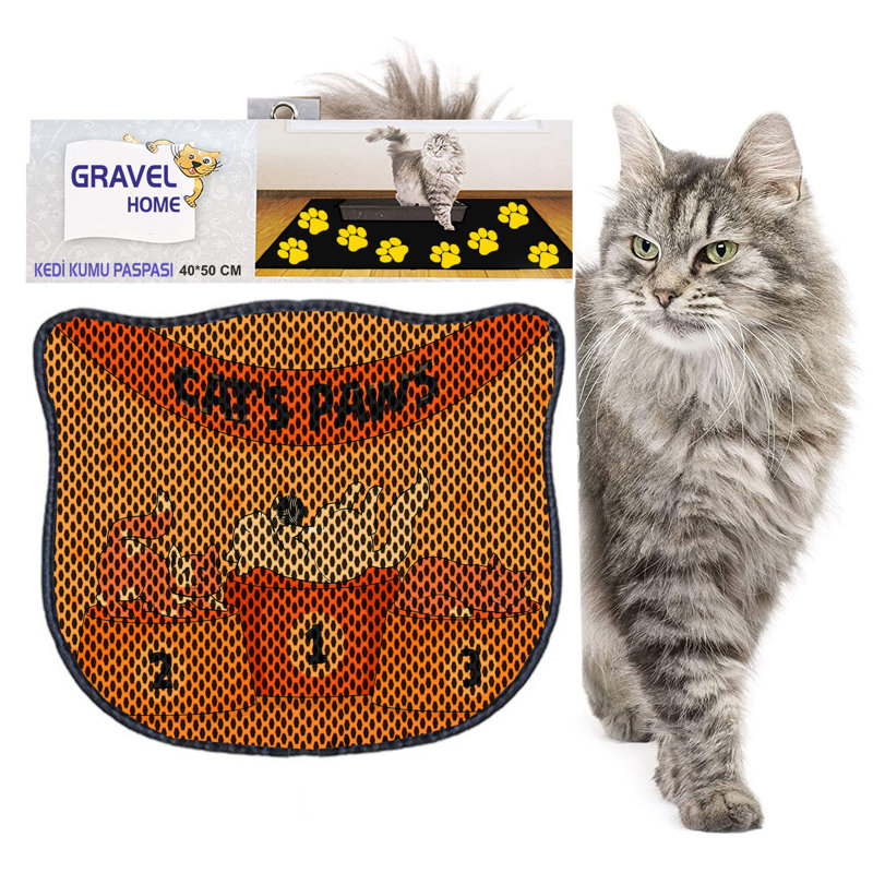 Tapis de litière pour chat