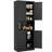 Metal Kitchen Pantry Cabinet Adjustable Shelves