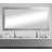 Samford Engineered Wood Flat Wall Mirror-594754822