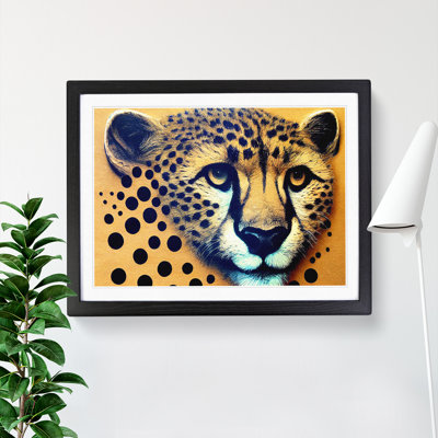 Blooming Cheetah - Framed Print