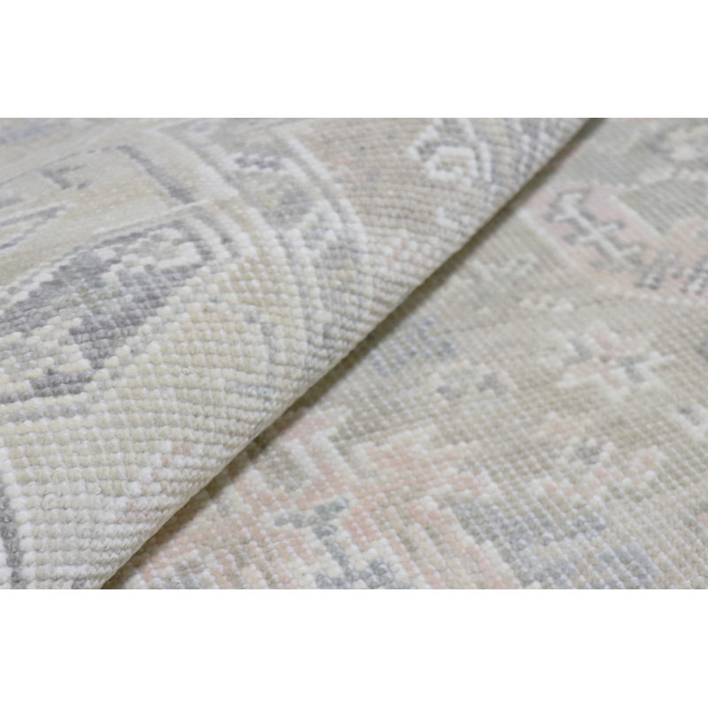 Karabakh Cream Wool Area Rug