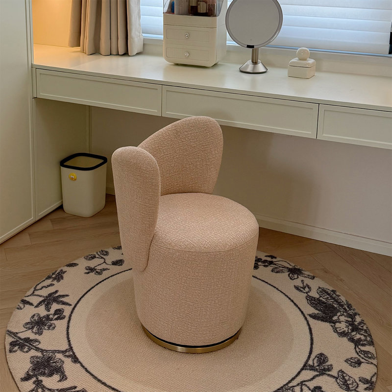 Tabouret pivotant de coiffeuse