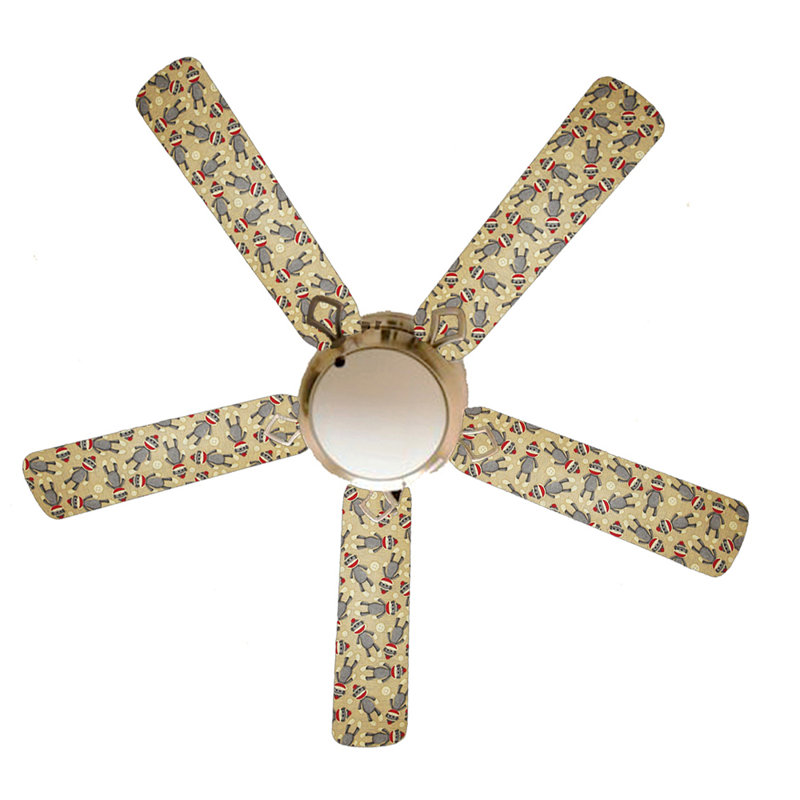 Ventilateur de plafond à 5 pales 52 po avec chaînette et ensemble d’éclairage inclus Soukup