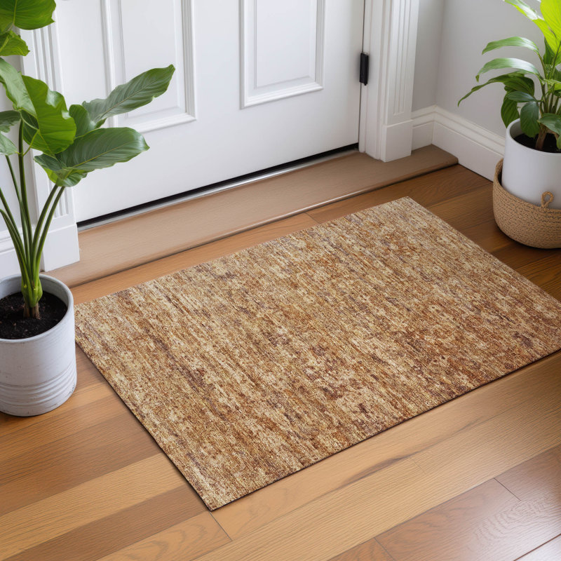 Tapis ikat intérieur / extérieur lavable à la machine Chantille ACN2324, Rectangle 1 pi 8 po x 2 pi 6 po
