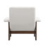 Fauteuil d'appoint rembourré avec repose-pieds