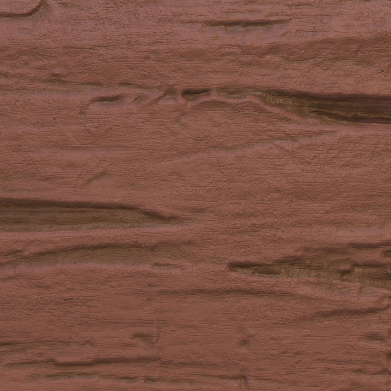 Poutre de plafond en bois artificiel Timberthane, 12"H x 6"W, Bois rouge, 10'L