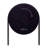 Quartz movement / Crystal Tabletop Clock in Black